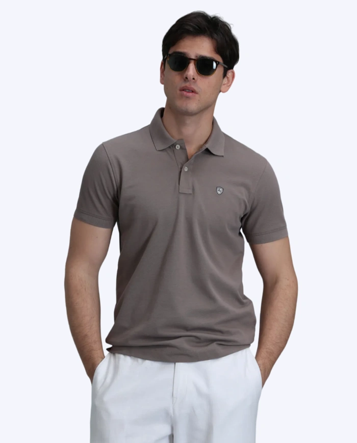 Erkek Polo Tshirt Toprak
