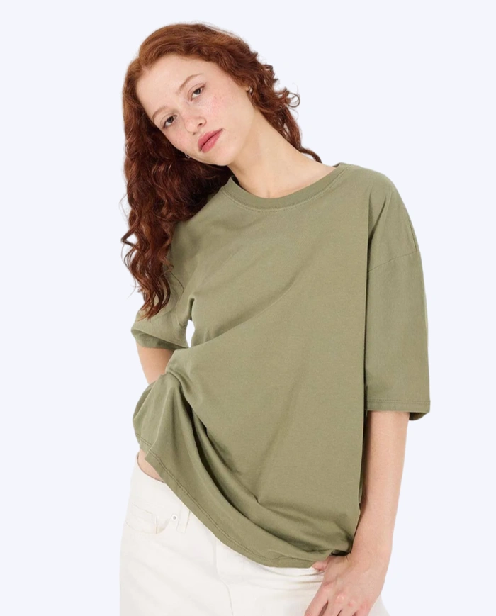 Bisiklet Yaka Basic T-shirt 2